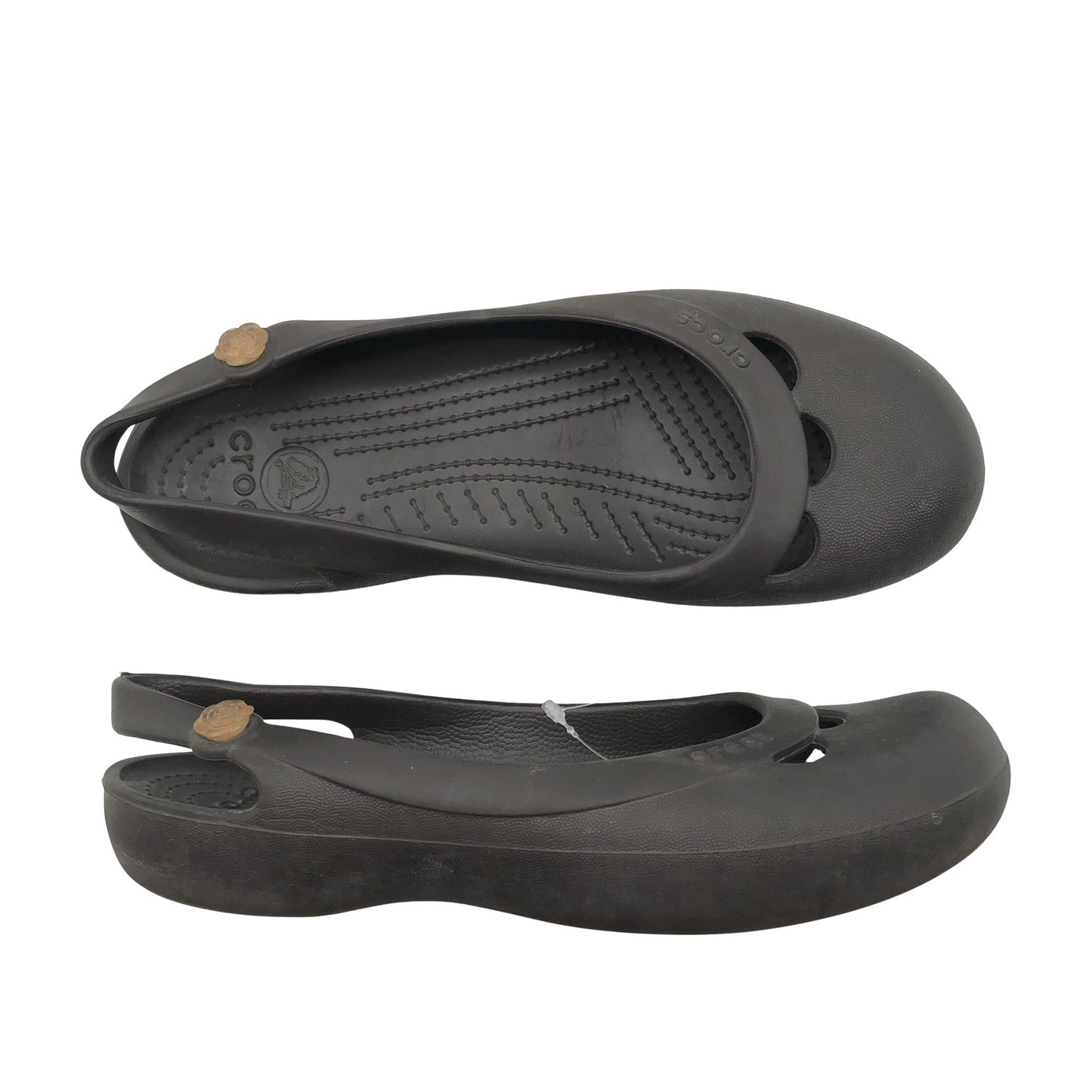 Unisex Crocs - Baleriinad, suurus 40 - Pruun (1)