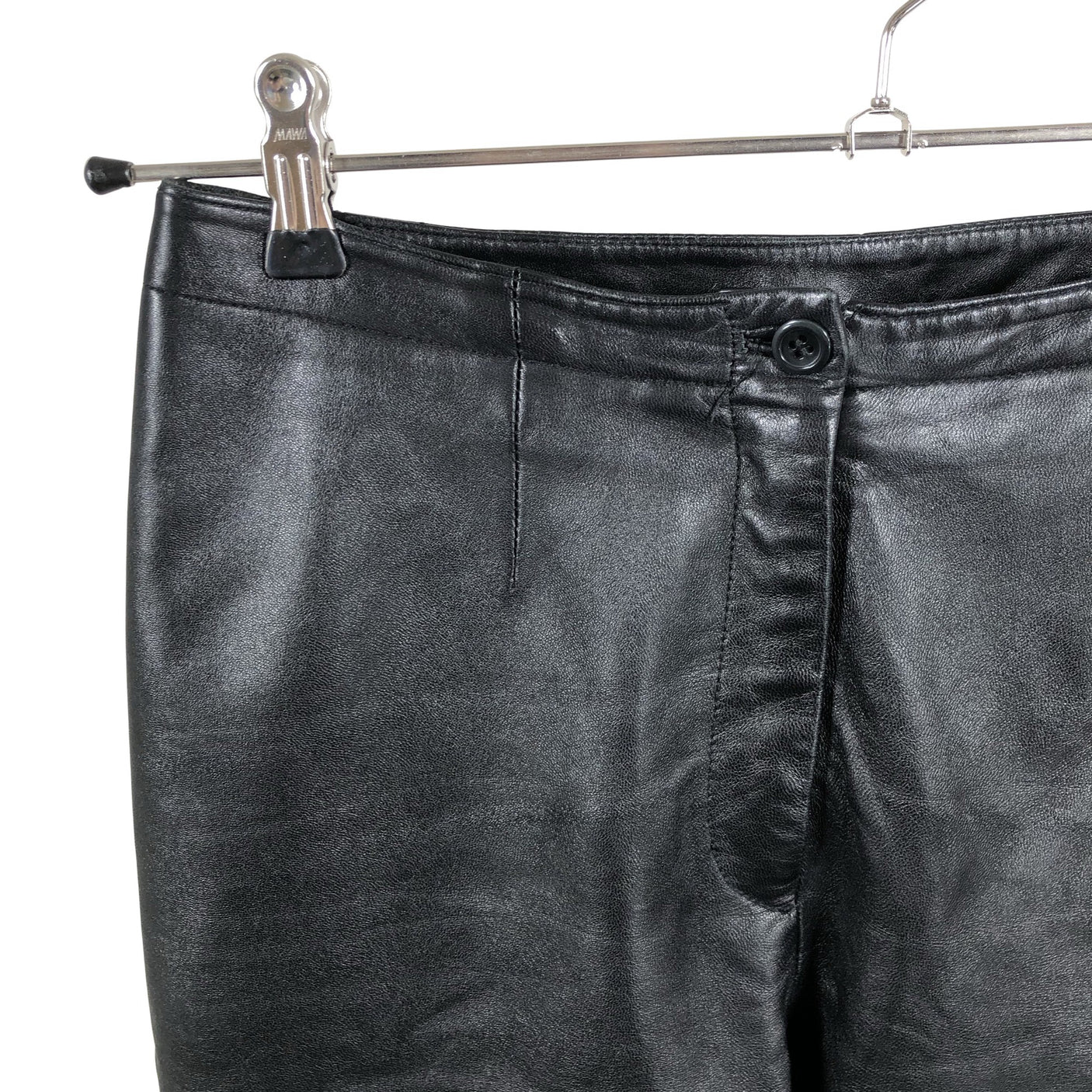 Unisex Peter Nygård - Nahkpüksid, suurus 38 - Must (3)