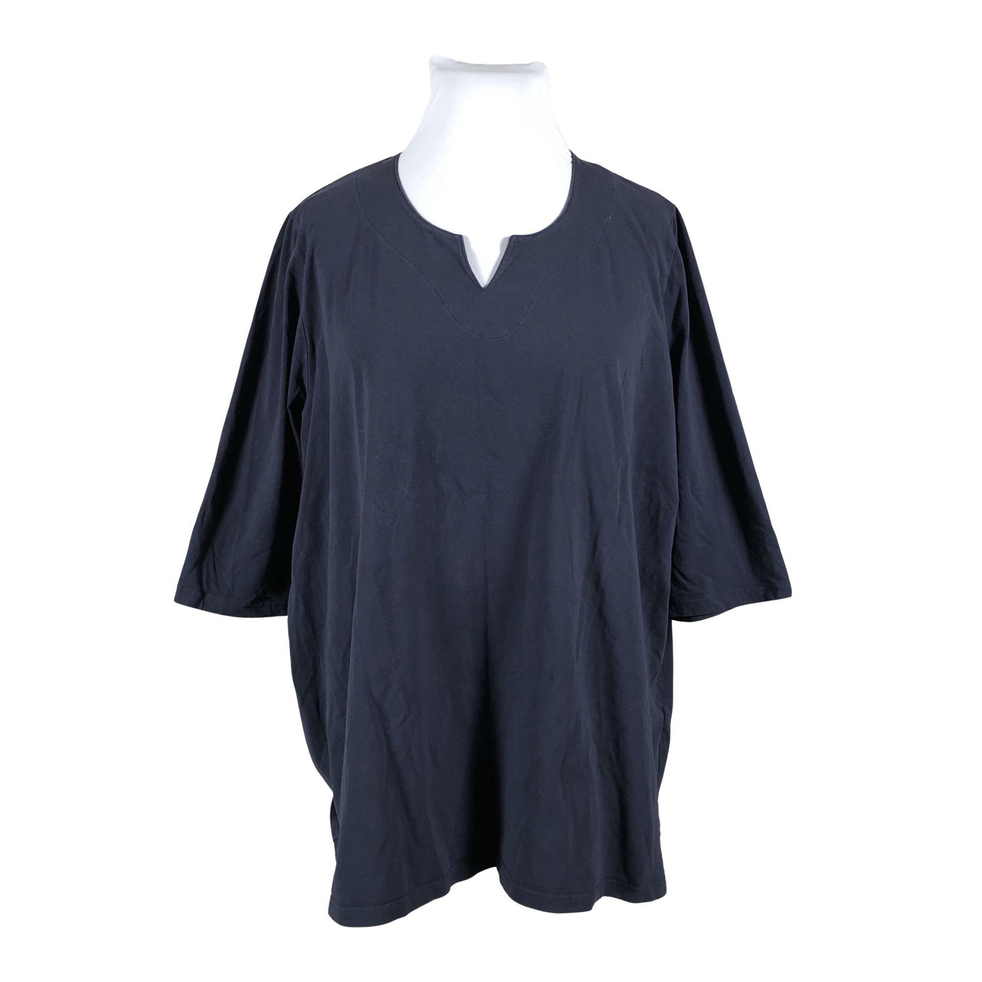 Unisex Ulla Popken - Trikotaažist tuunika, suurus 54 - Sinine (1)