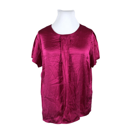Unisex Global - Lühikeste käistega pluus, suurus 52 - Lilla ()