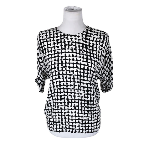Unisex Marimekko - Lühikeste käistega pluus, suurus 36 - Valge ()