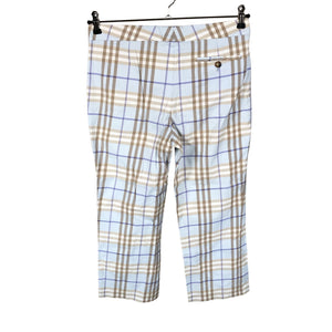 Unisex Burberry - Mittevenivad poolpikad püksid, suurus Ei kokoa - Helesinine (2)