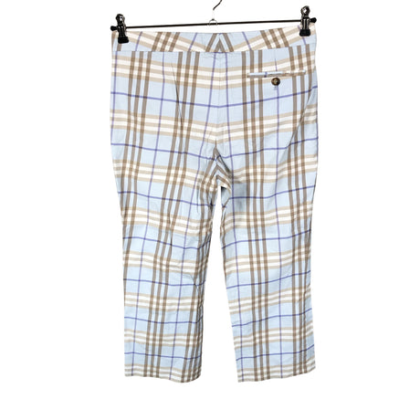 Unisex Burberry - Mittevenivad poolpikad püksid, suurus Ei kokoa - Helesinine (2)