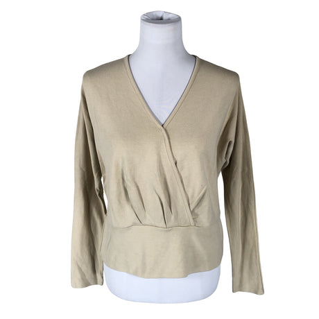 Unisex Nanso - Trikotaažist pluus, suurus 38 - Beige ()