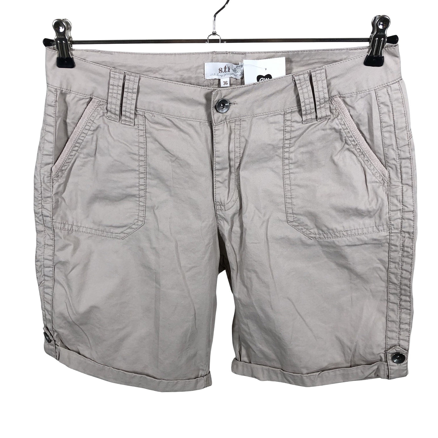 Unisex S.T.I - Lühikesed püksid, suurus 36 - Beige (1)