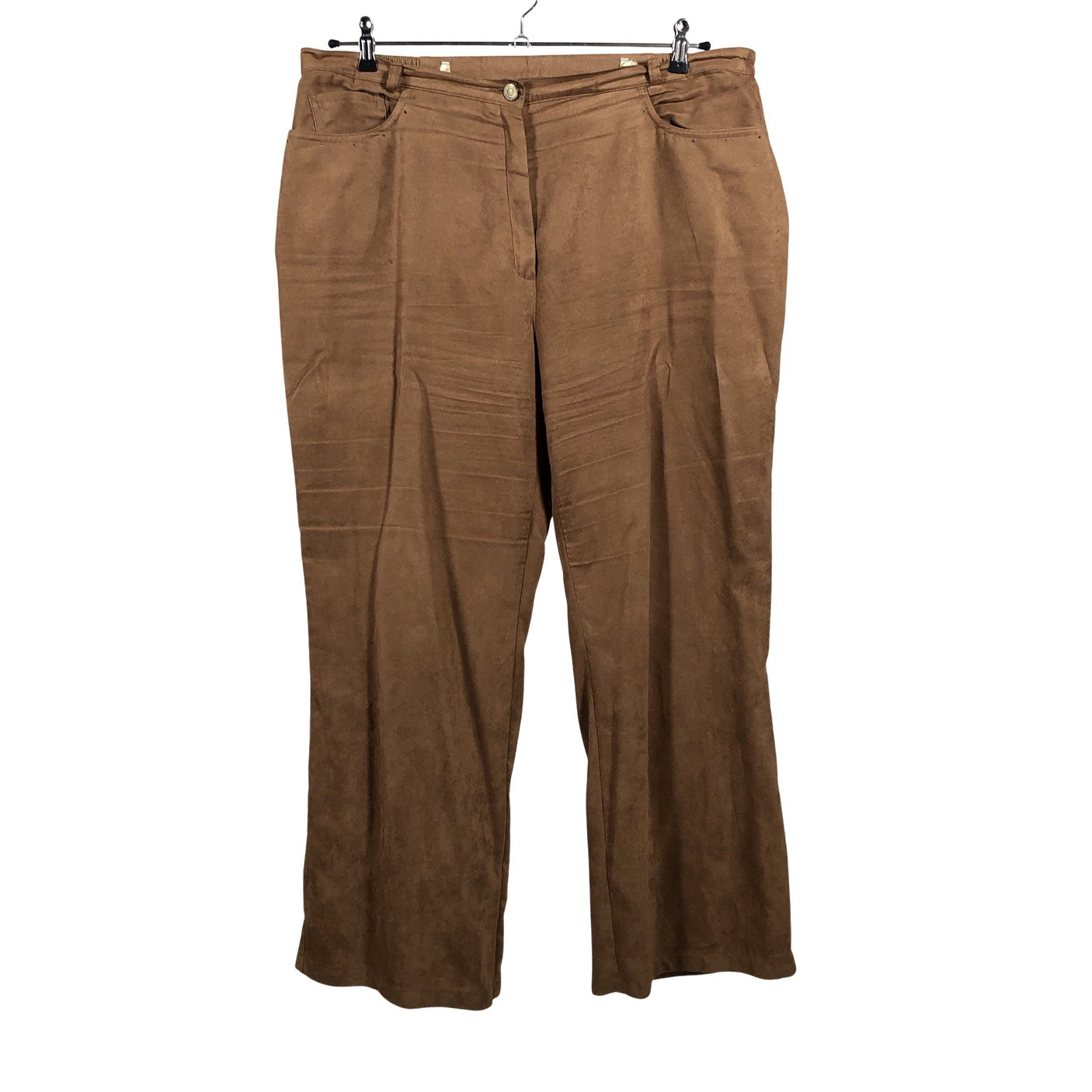 Unisex The Gigi - Mittevenivad püksid, suurus 48 - Pruun (1)