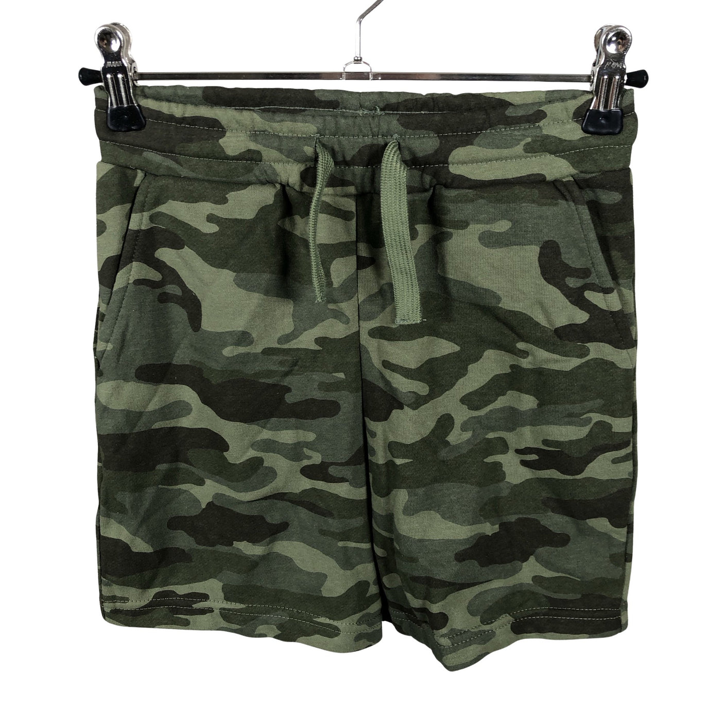 Unisex TEX - Dressikangast lühikesed püksid, suurus 122 - 128 - Roheline (1)