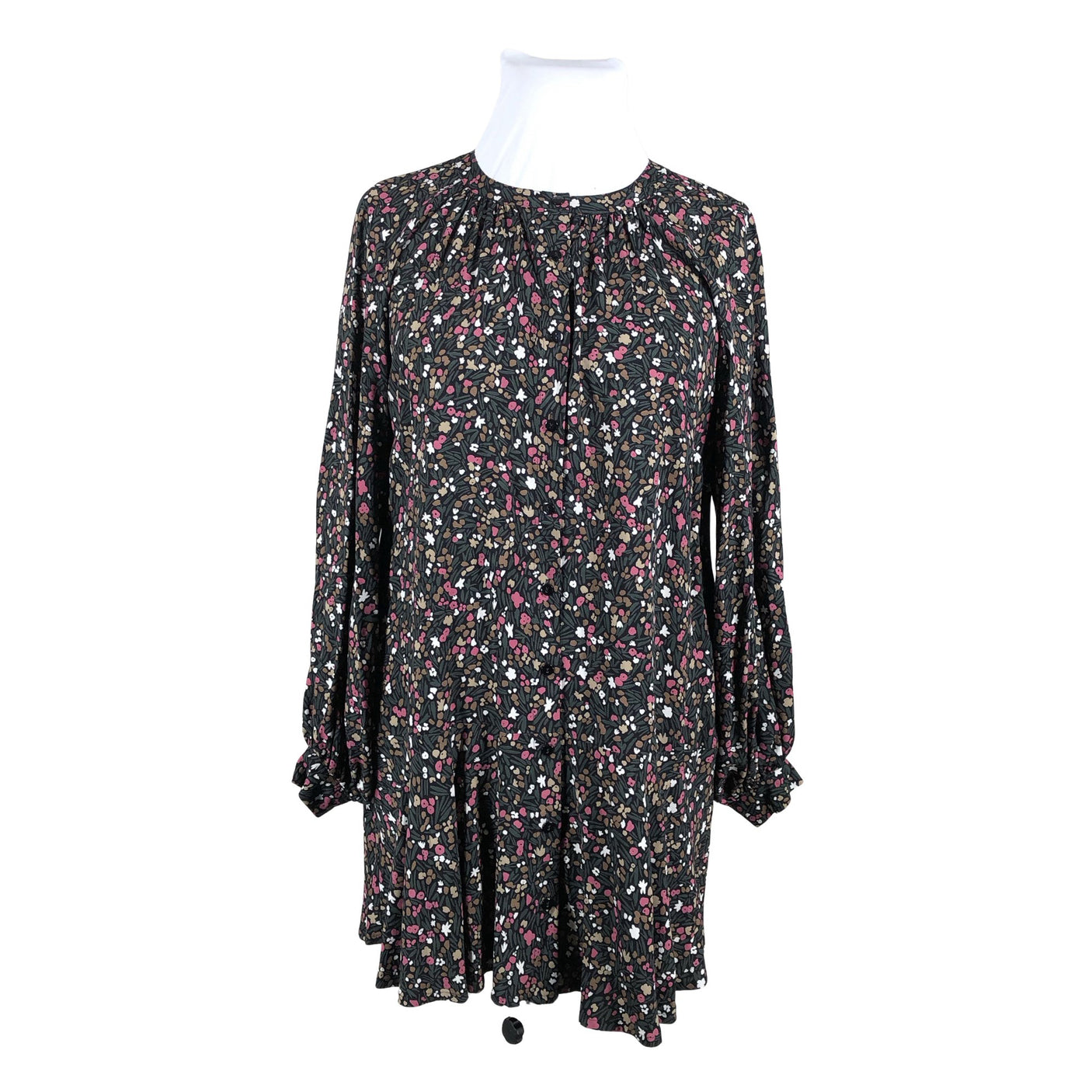 Unisex Nanso - Õhuke kleit, suurus 42 - Must (1)