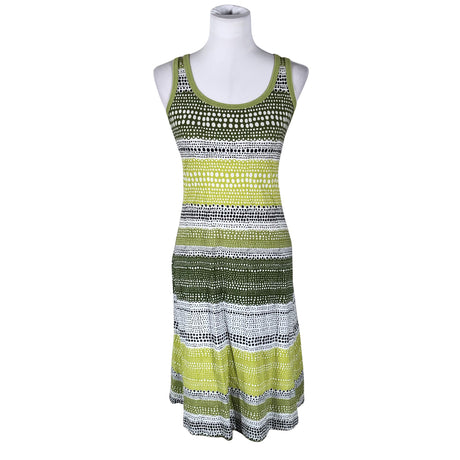 Unisex Ommellinen - Trikotaažist kleit, suurus 36 - Roheline ()