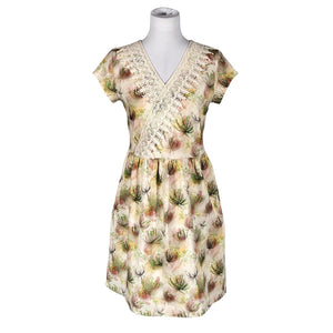 Unisex Lumoan - Trikotaažist kleit, suurus 36 - Beige (1)