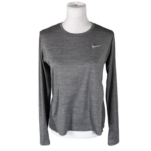Unisex Nike - Spordisärk, pikad käised, suurus 38 - Hall (1)
