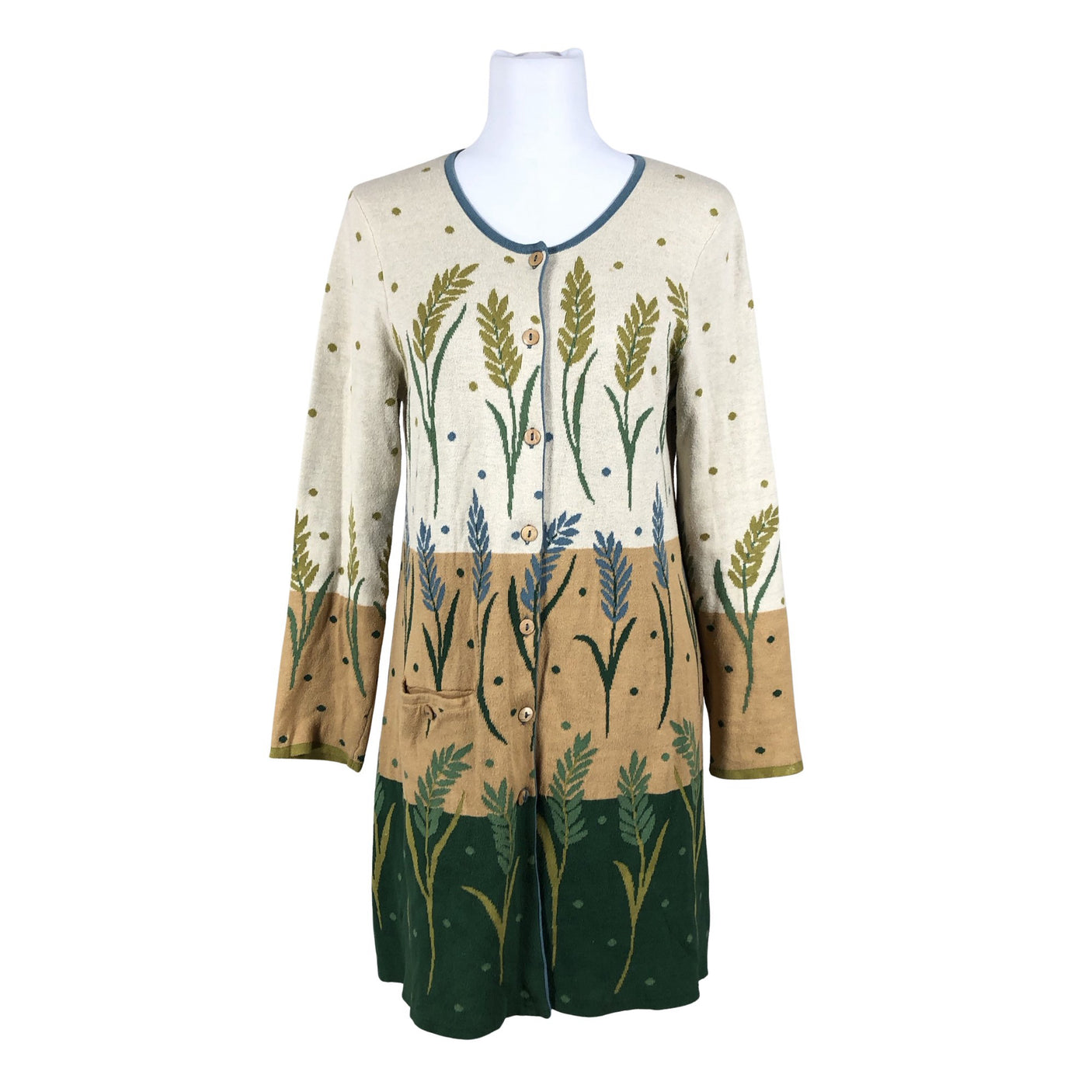 Unisex Gudrun Sjöden - Kardigan, suurus 36 - Roheline (1)