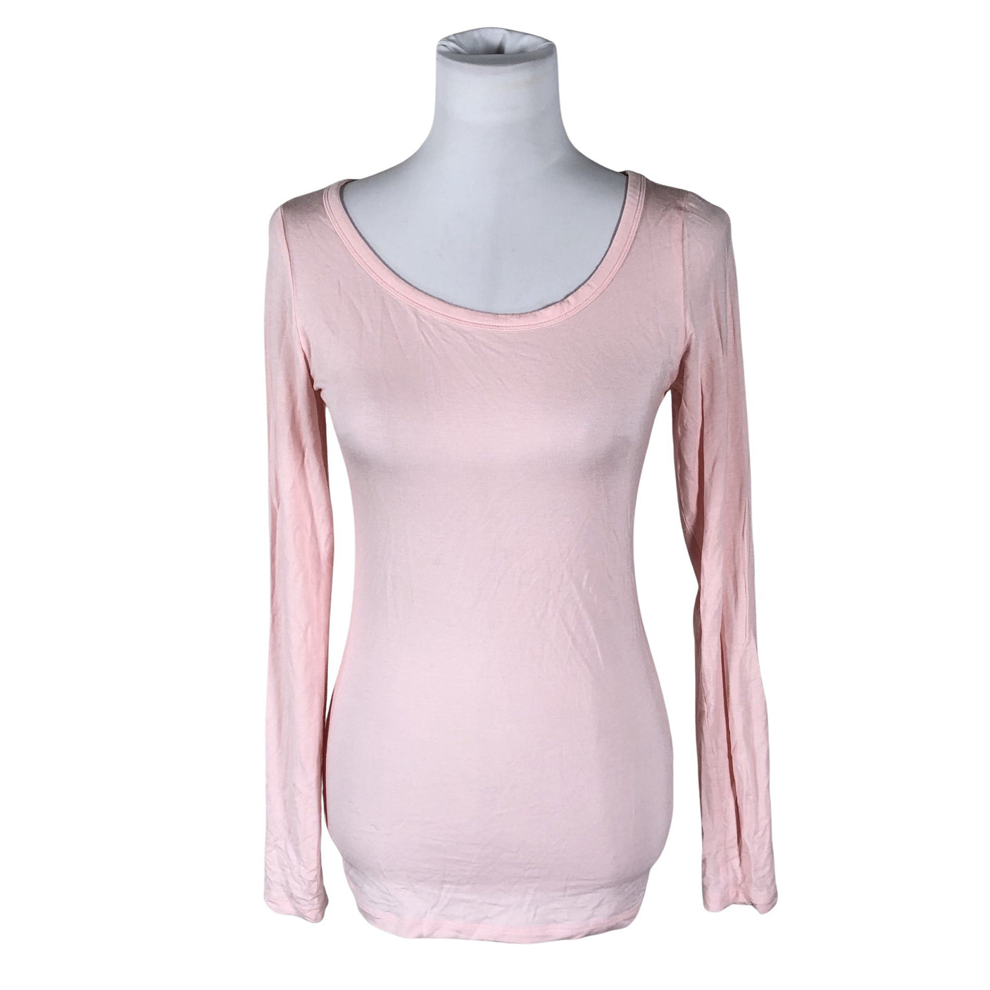 Unisex Nanso - Trikotaažist pluus, suurus 36 - Heleroosa (1)