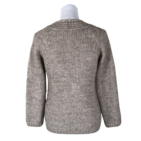 Unisex Yera - Kardigan, suurus 36 - Pruun (2)