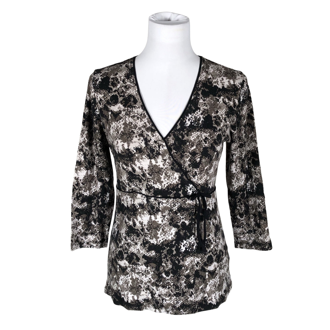 Unisex s.Oliver - Trikotaažist pluus, suurus 40 - Hall (1)