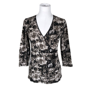Unisex s.Oliver - Trikotaažist pluus, suurus 40 - Hall (1)