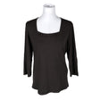 Unisex Ril's - Trikotaažist pluus, suurus 40 - Pruun ()