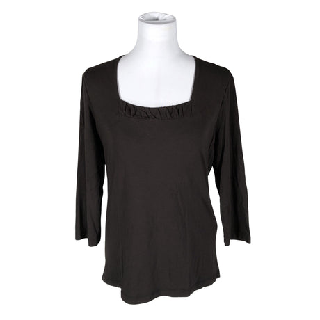Unisex Ril's - Trikotaažist pluus, suurus 40 - Pruun ()