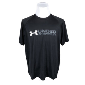 Unisex Under Armour - Spordisärk, lühikesed käised, suurus L - Must (1)