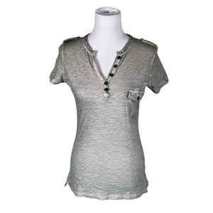 Unisex Nü - T-särk, suurus 36 - Hall (1)