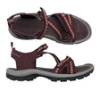 Unisex Quechua - Rihmikud, suurus 38 - Veinipunane ()