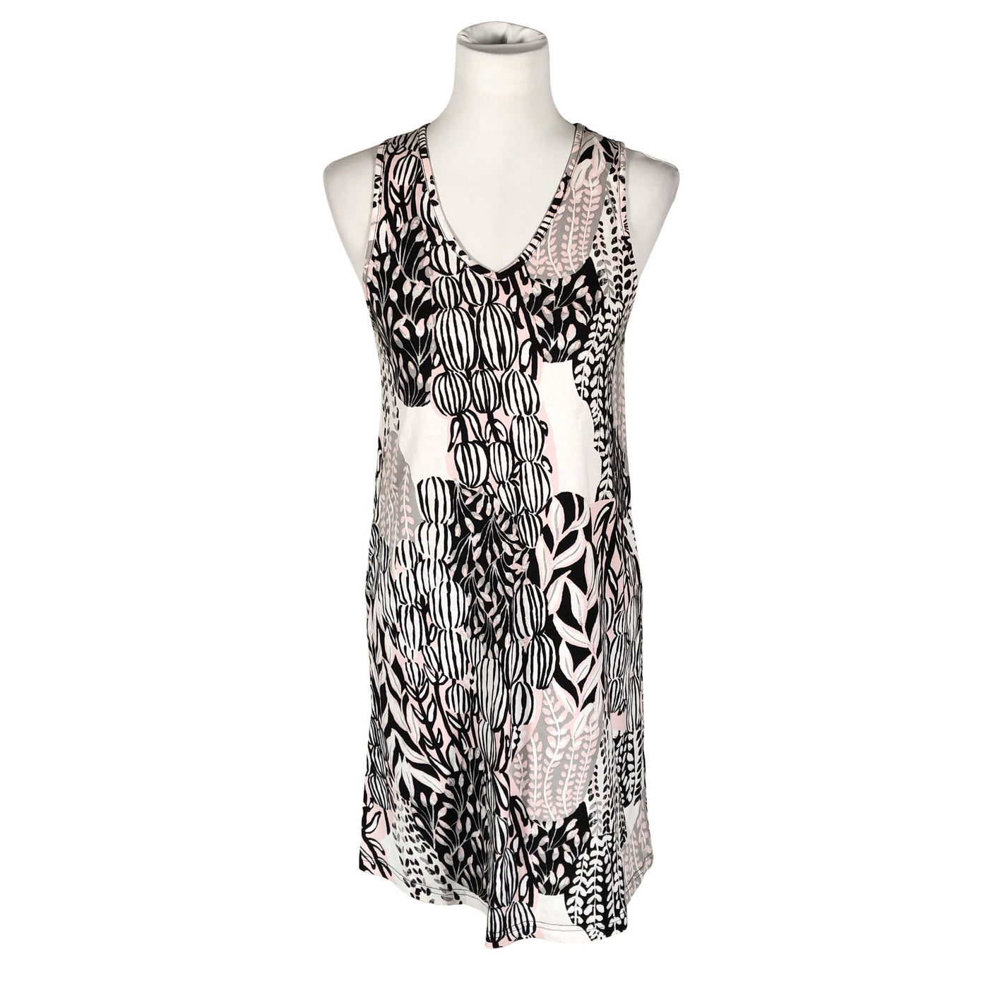Unisex Nanso - Trikotaažist kleit, suurus 36 - Heleroosa (1)