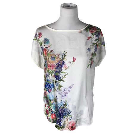 Unisex Esprit - Lühikeste käistega pluus, suurus 38 - Valge ()