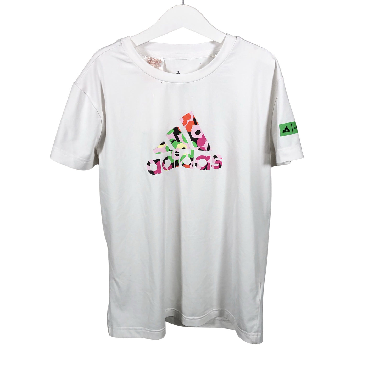 Unisex Adidas - Spordisärk, lühikesed käised, suurus 134 - 140 - Valge (1)