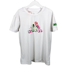 Unisex Adidas - Spordisärk, lühikesed käised, suurus 134 - 140 - Valge (1)