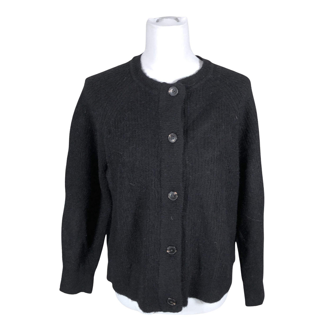Unisex Selected - Kardigan, suurus 36 - Must (1)