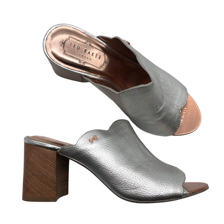 Unisex Ted Baker - Kontsaga rihmikud, suurus 37 - Hõbe ()