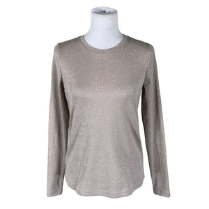 Unisex Minimum - Trikotaažist pluus, suurus 38 - Beige (1)