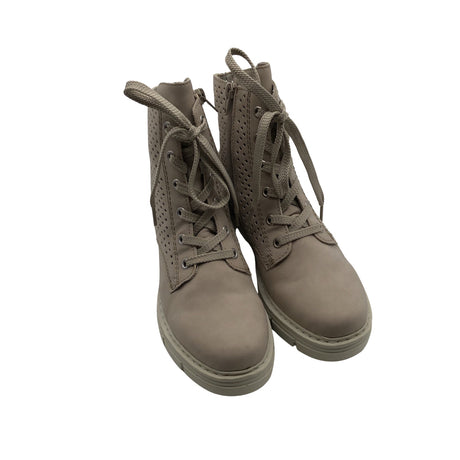 Unisex Rieker - Poolsaapad, suurus 37 - Hall (2)