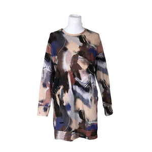 Unisex Versonpuoti - Trikotaažist kleit, suurus 38 - Beige (1)