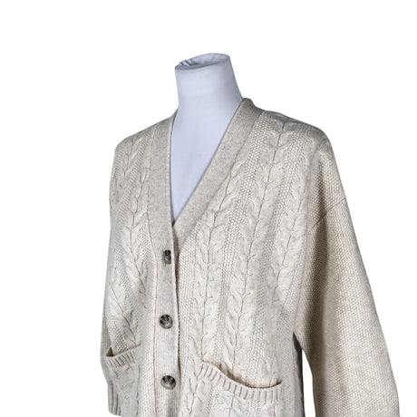 Unisex Nanso - Kardigan, suurus 34 - Beige (2)