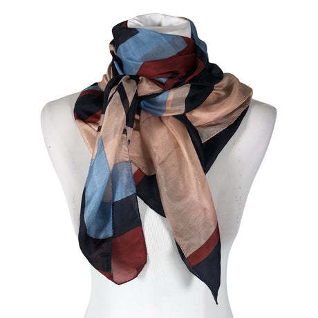 Unisex Global - Õhuke sall, suurus Maxi - Veinipunane ()