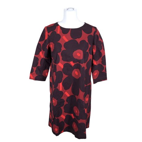Unisex Marimekko - Mitteveniv kleit, suurus 40 - Veinipunane ()