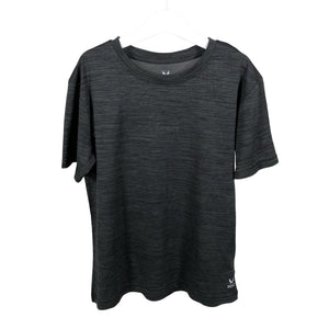 Unisex Soc - Spordisärk, lühikesed käised, suurus 146 - 152 - Must (1)