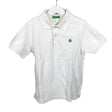 Unisex Benetton - Polosärk, suurus 134 - 140 - Looduslik valge ()