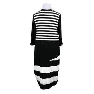 Unisex Aino - Trikotaažist kleit, suurus 42 - Must (3)