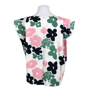 Unisex Marimekko - Lühikeste käistega pluus, suurus 46 - Heleroosa (2)