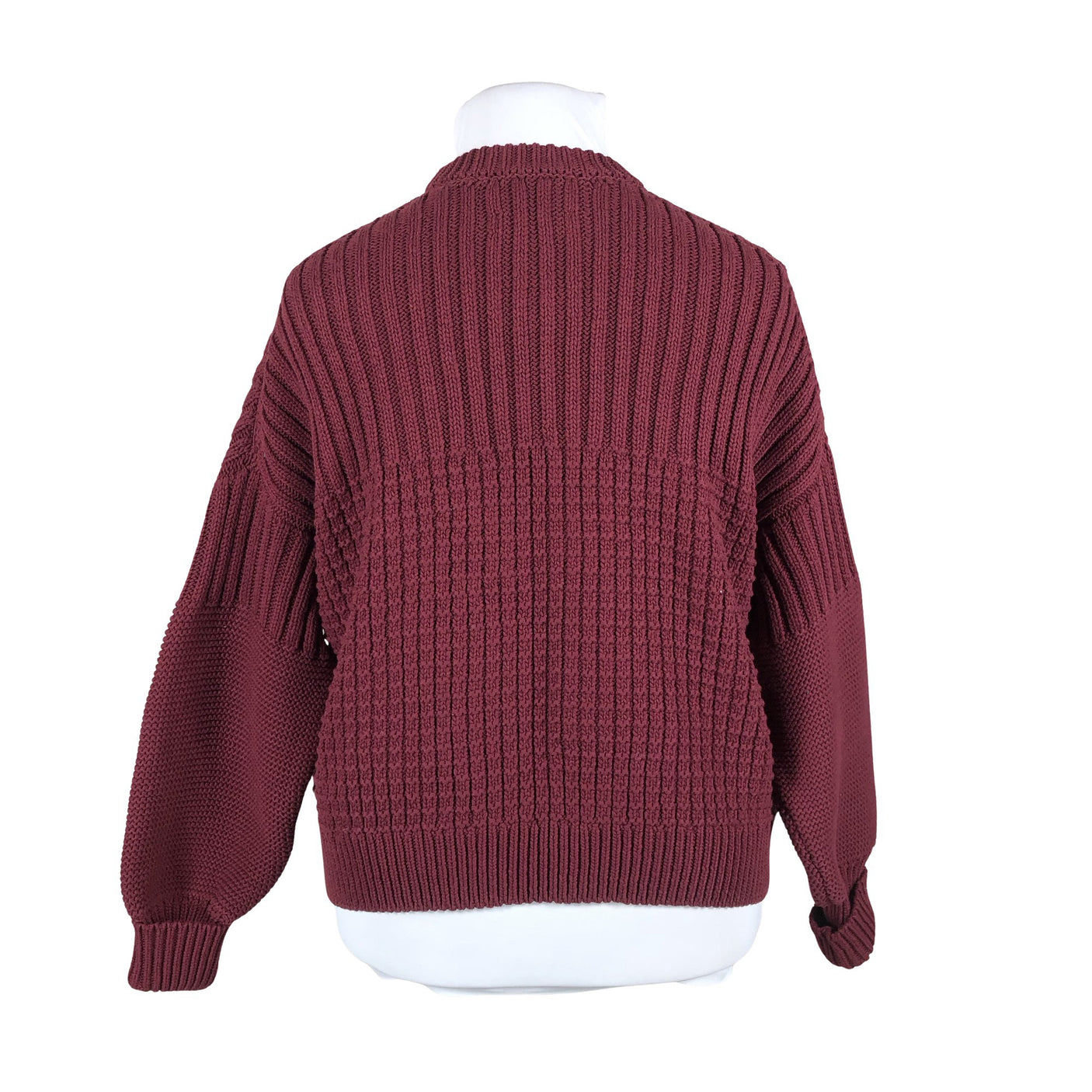 Unisex The Knotty Ones - Kampsun, suurus 42 - Veinipunane (3)