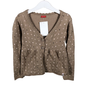 Unisex Elle - Kardigan, suurus 116 - 122 - Pruun (1)