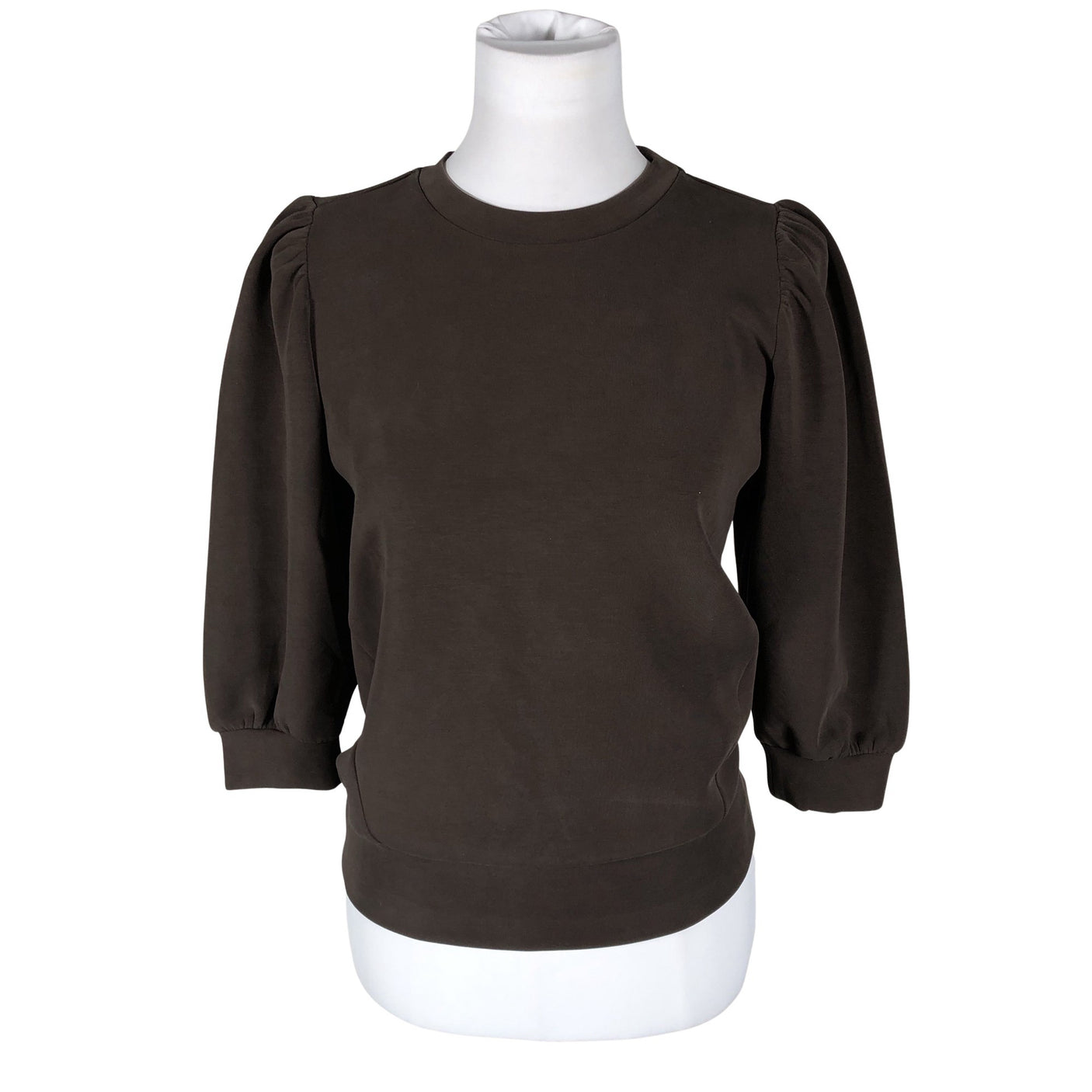 Unisex Selected - Trikotaažist pluus, suurus 36 - Pruun (1)