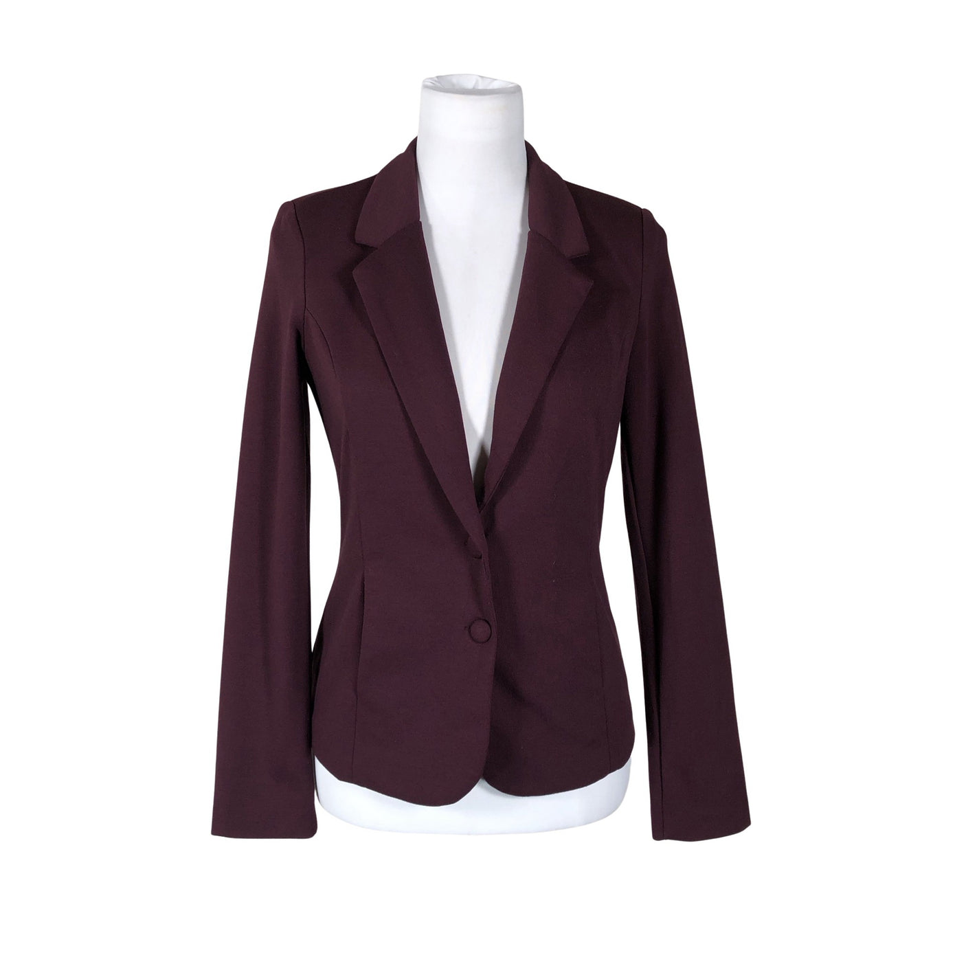 Unisex Soyaconcept - Dressikangast jakk, suurus 36 - Veinipunane (1)