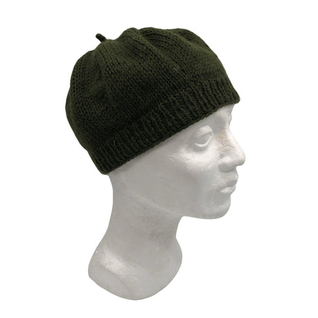 Unisex Handmade - Talvemüts, suurus 52 - 54 cm - Roheline ()