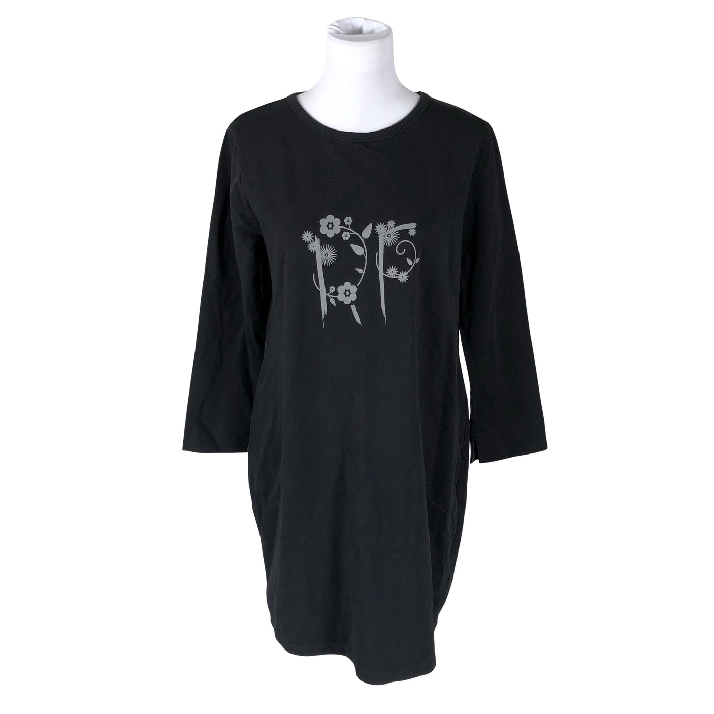 Unisex Ritva Falla - Trikotaažist kleit, suurus 40 - Must (1)