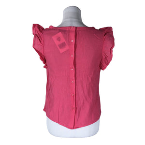 Unisex &Other Stories - Lühikeste käistega pluus, suurus 38 - Roosa (2)