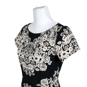 Unisex Adrianna Papell - Mitteveniv kleit, suurus 36 - Must (3)