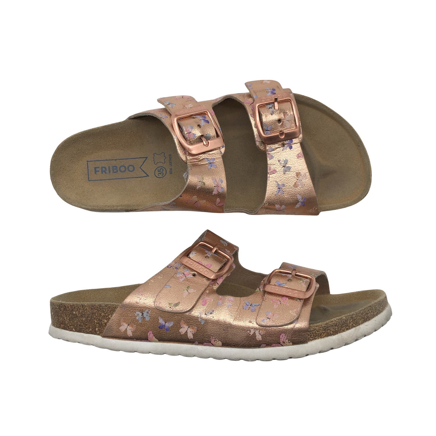 Unisex Friboo - Rihmikud, suurus 35 - Heleroosa (1)